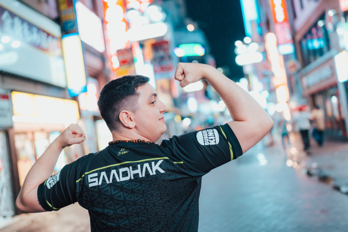 Saadhak afirmou que não sente que a torcida esteja a favor da LOUD no Champions 2023