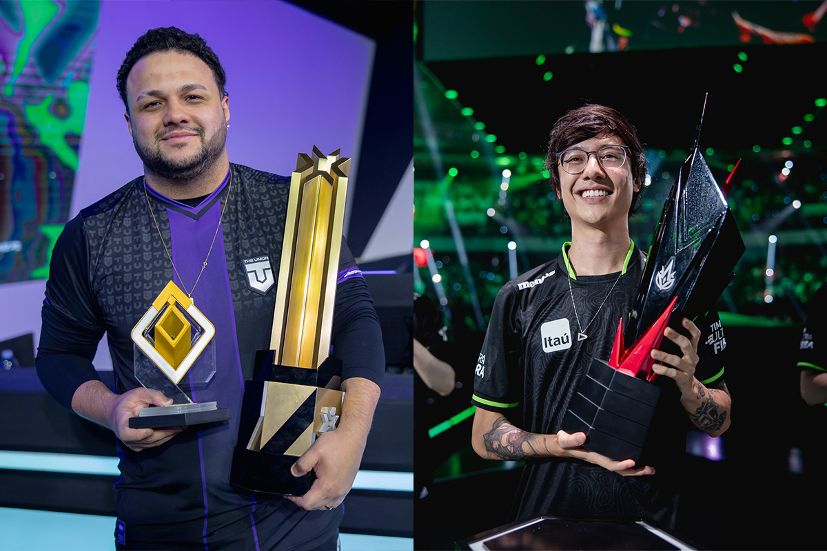 Comparação VCB x CBLOL Brasil