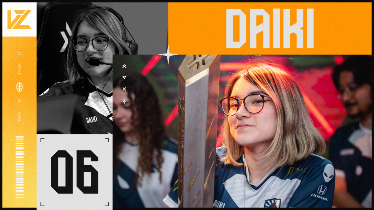 daiki top 6 do valorant 2023
