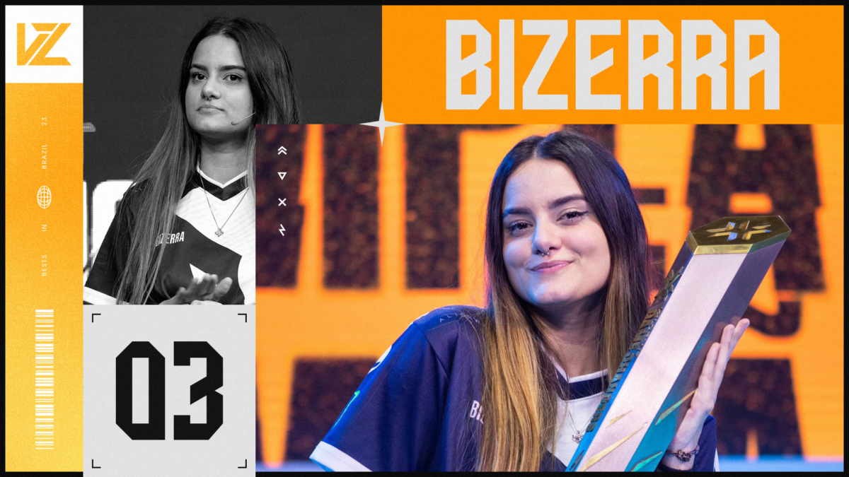 bizerra top 3 do VALORANT no Brasil em 2023