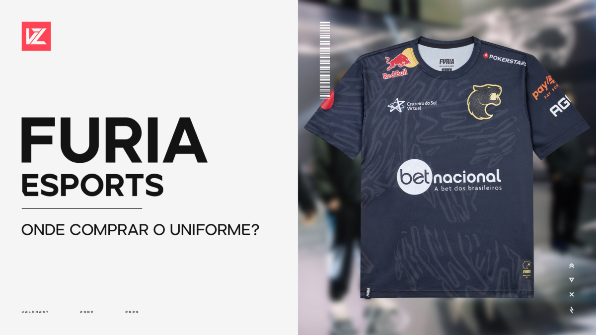 Onde comprar o uniforme da FURIA Esports?