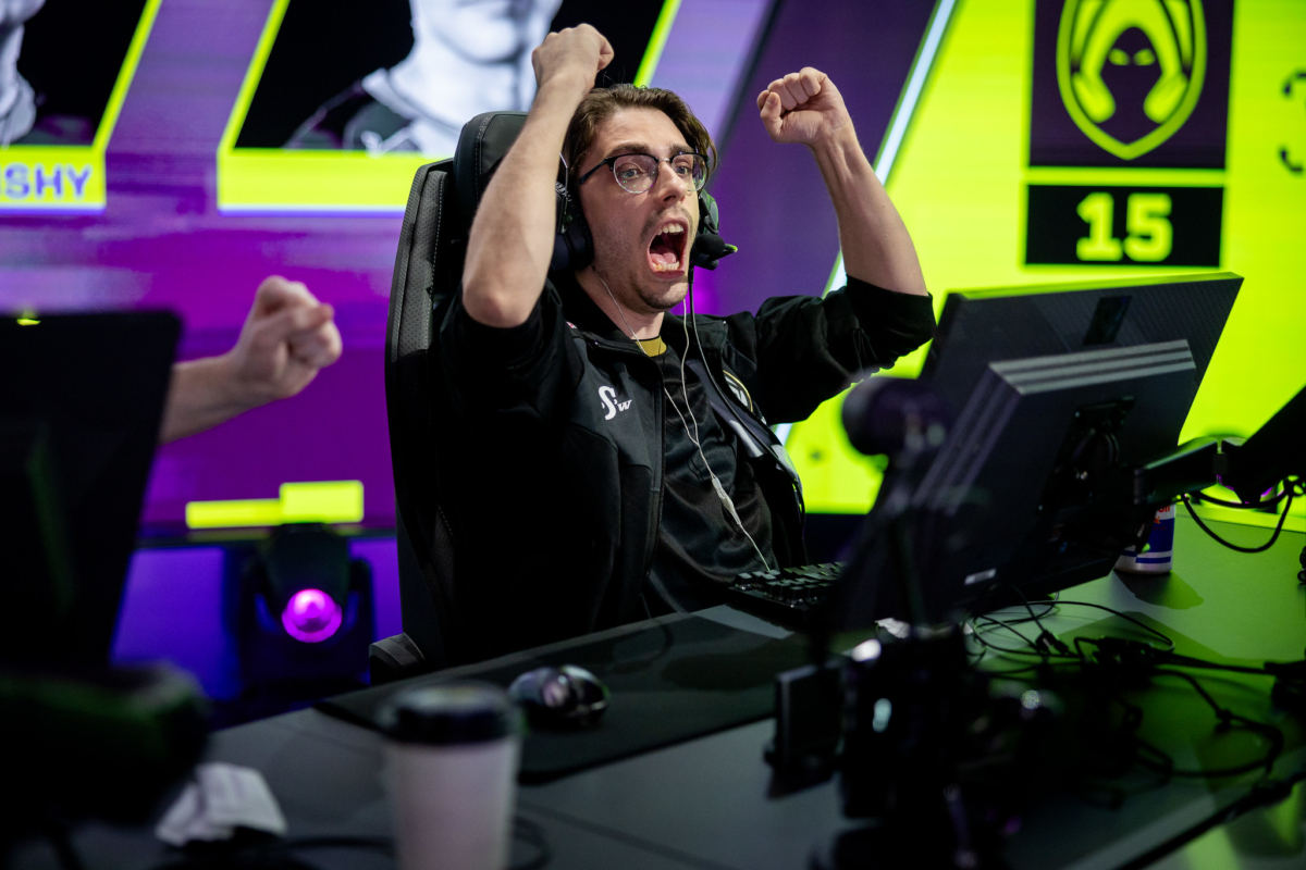 paTiTek, atleta da Team Heretics durante o Kickoff EMEA 2024