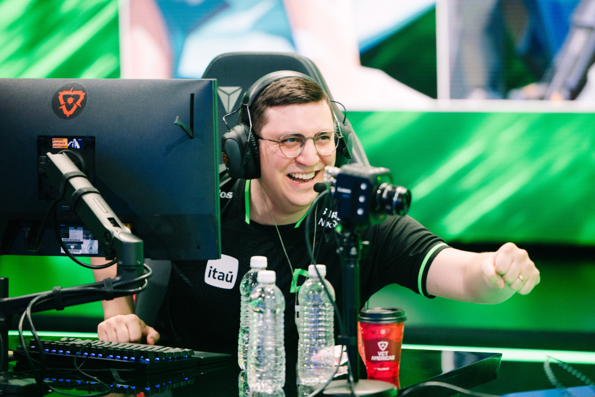 saadhak em ação no VCT Kickoff Americas 2024 // Jogador fez comentários sobre Abyss