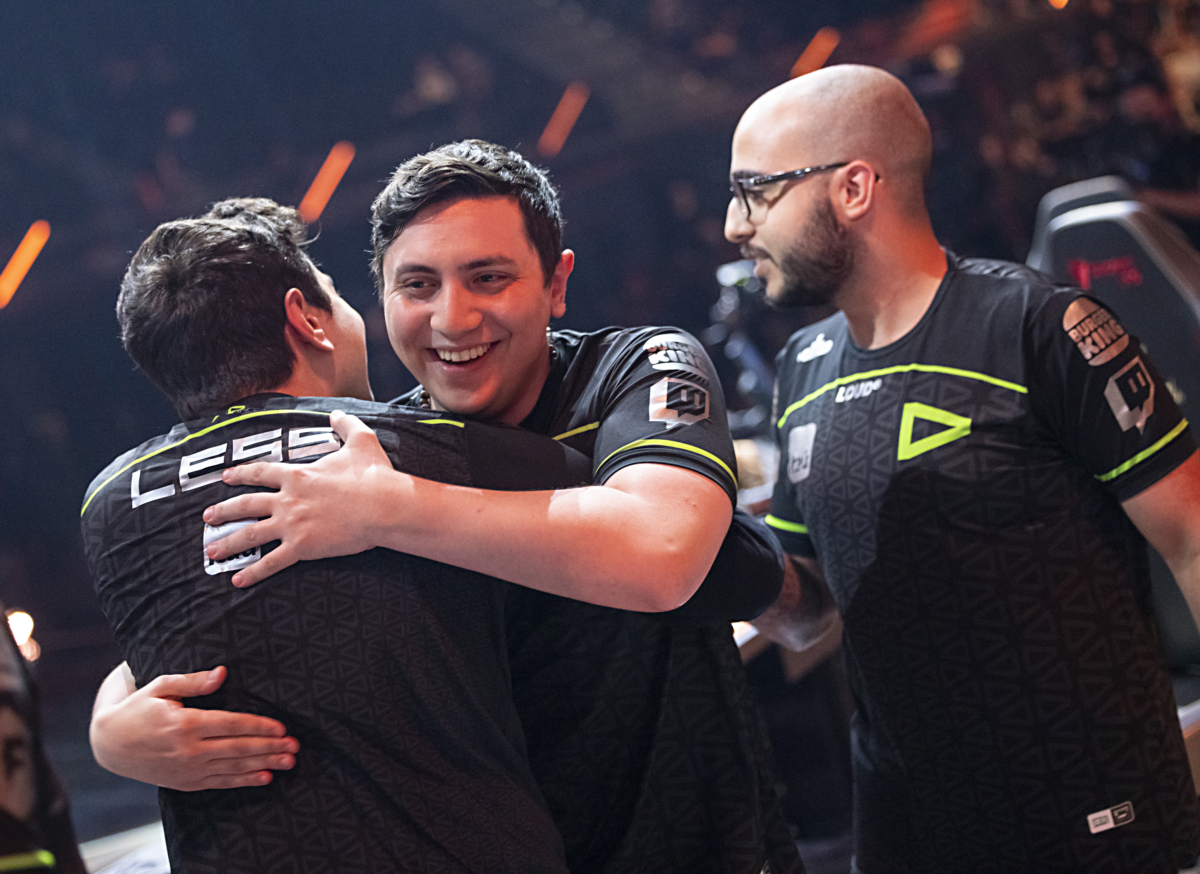 Less, Sacy e Saadhak comemoram conquistar do Champions 2022 jogando pela LOUD
