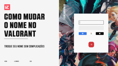 Como mudar o nome no valorant