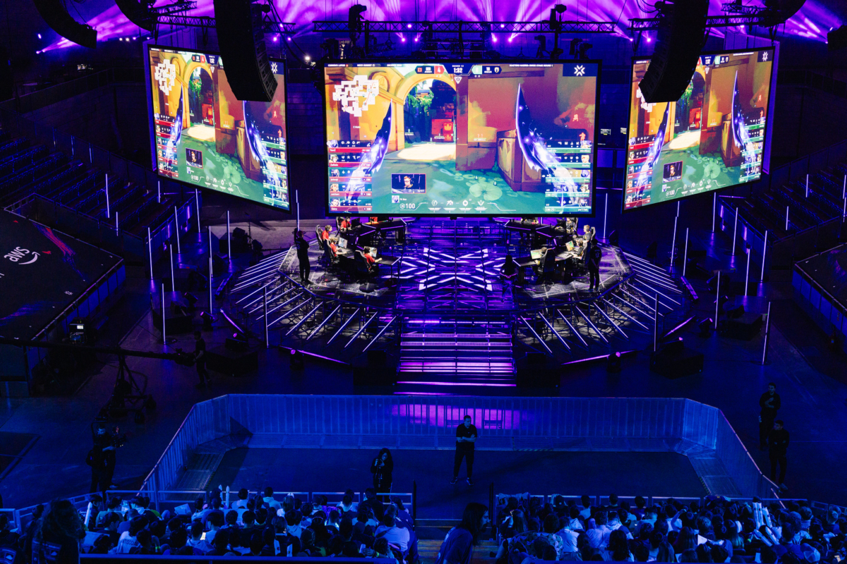 Palco do VALORANT Masters Madrid 2024