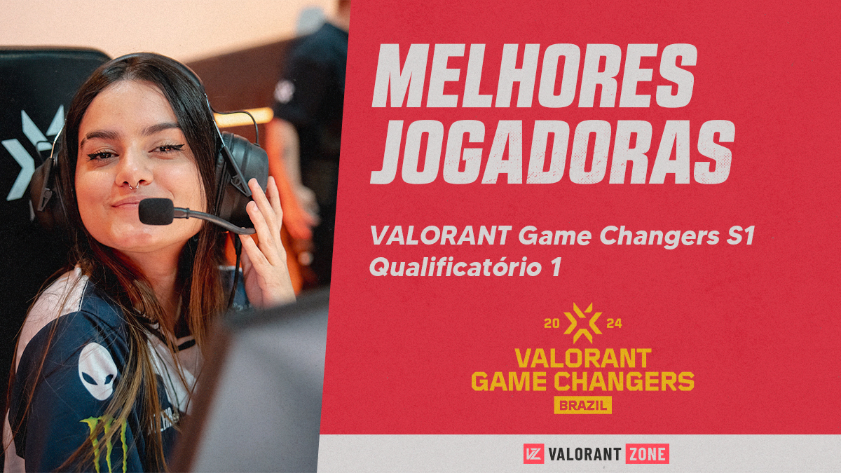 Melhores jogadoras Qualificatório 1 Game Changers Brasil 2024