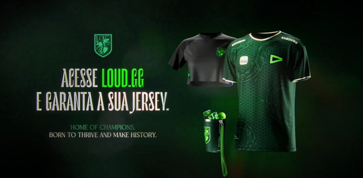 LOUD lança uniforme novo pela Coleção Hydra