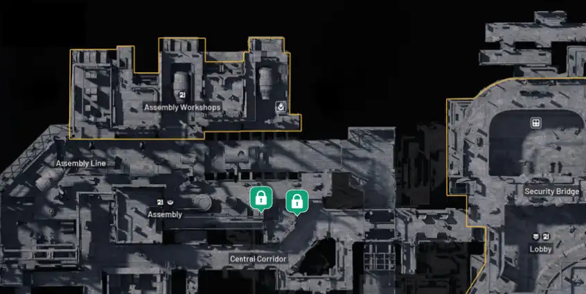 Central Corridor in the Assembly area arc raiders Stella Montis