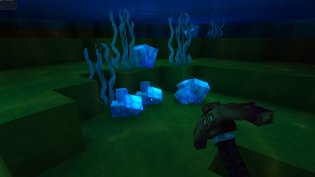 Como encontrar Cyan Crystal Shards em Hytale