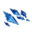 Blue Crystal Shards