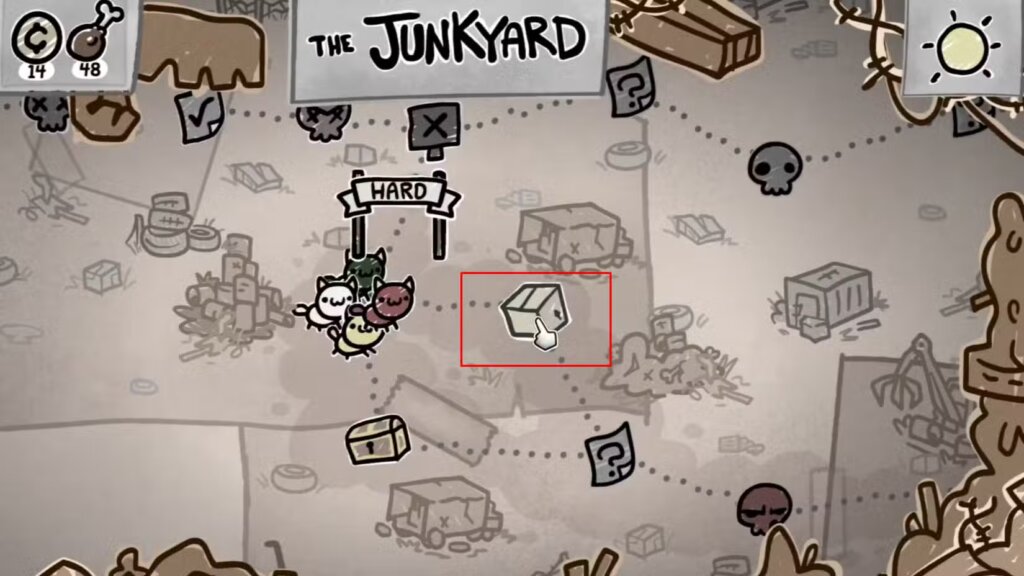 furniture box in mewgenics caixas