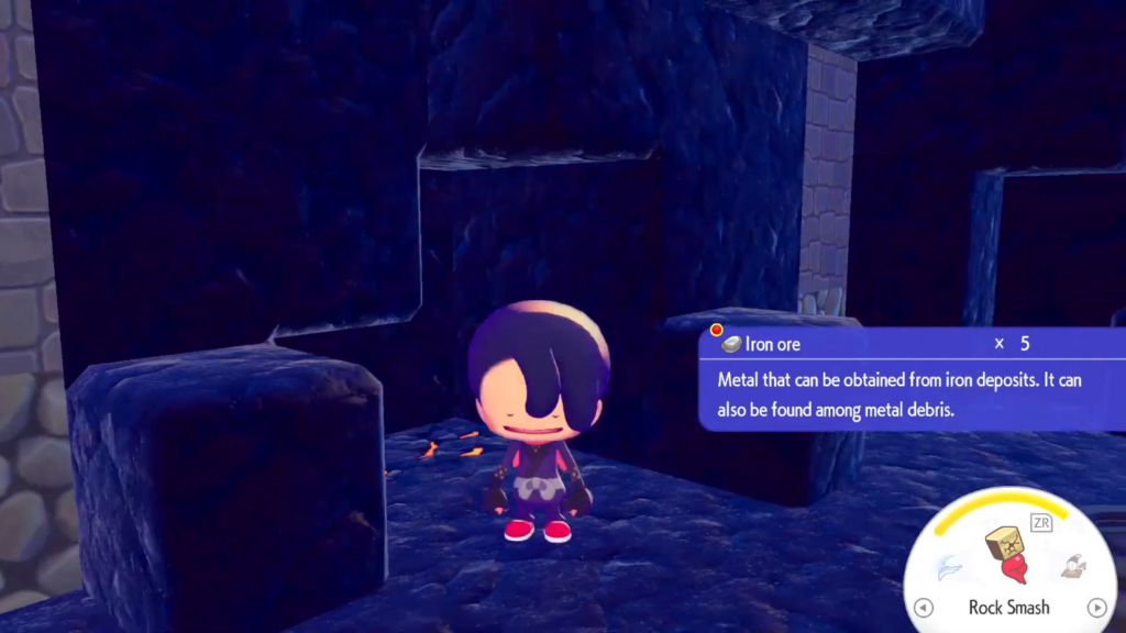 minério de ferro pokopia