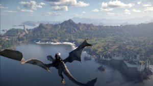 Crimson Desert dragão