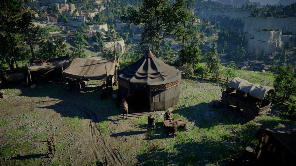 Como evoluir o acampamento Howling Hill para o nível 2 em Crimson Desert