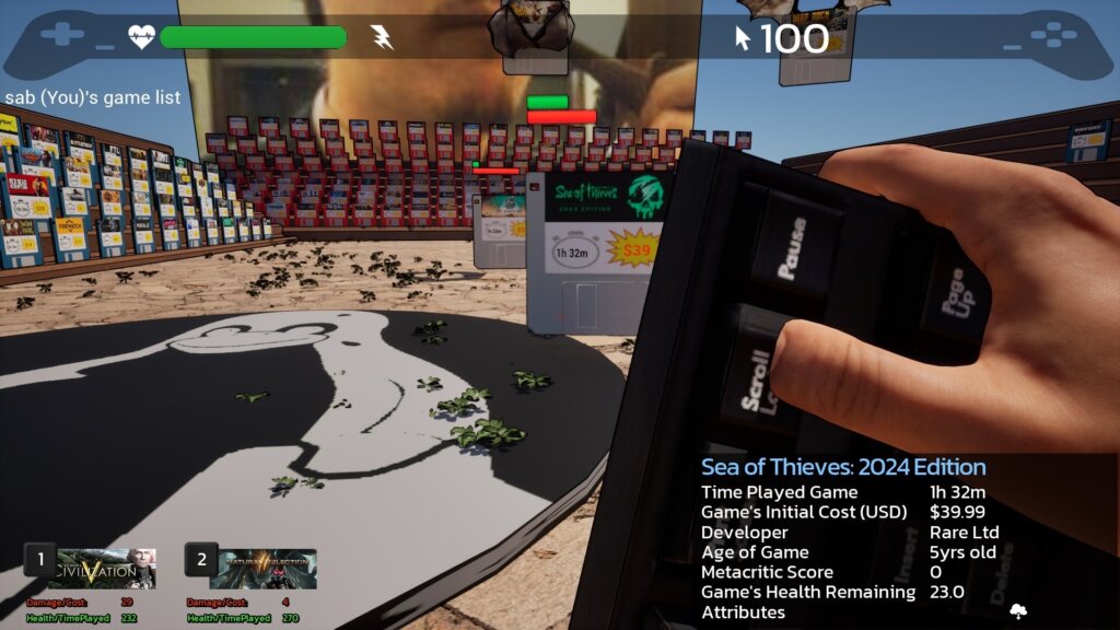 Game Quest The Backlog Battler 2