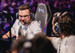 brawk of NRG competes onstage at VALORANT Masters London