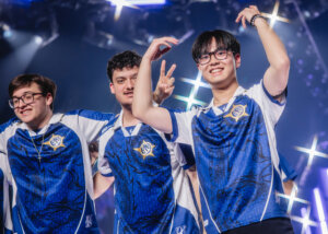 Leviatán react onstage at VALORANT Masters London