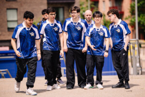 Leviatán arrive at the VALORANT Masters London held at the Copper Box Arena