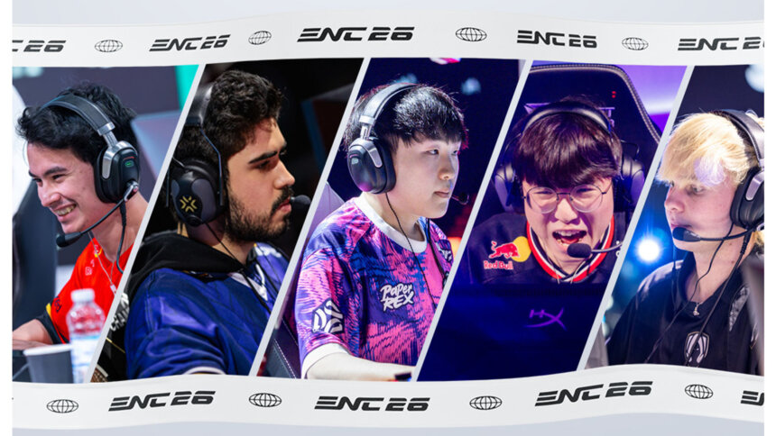 Esports Nations Cup 2026, escalações