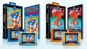 Sega, Sonic Cartuchos Sonic 1 e 2