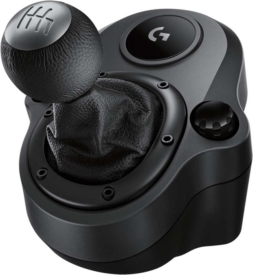 Câmbio Logitech G Driving Force | Compatível com Volantes Logitech G29, G920 e G923, para PS5, PS4, Xbox Series X,S, Xbox One e PC