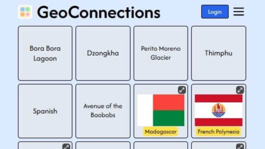 GeoConnections como jogar