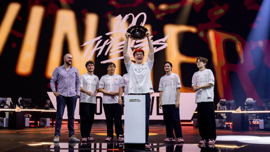 100 Thieves winner EWC 2026