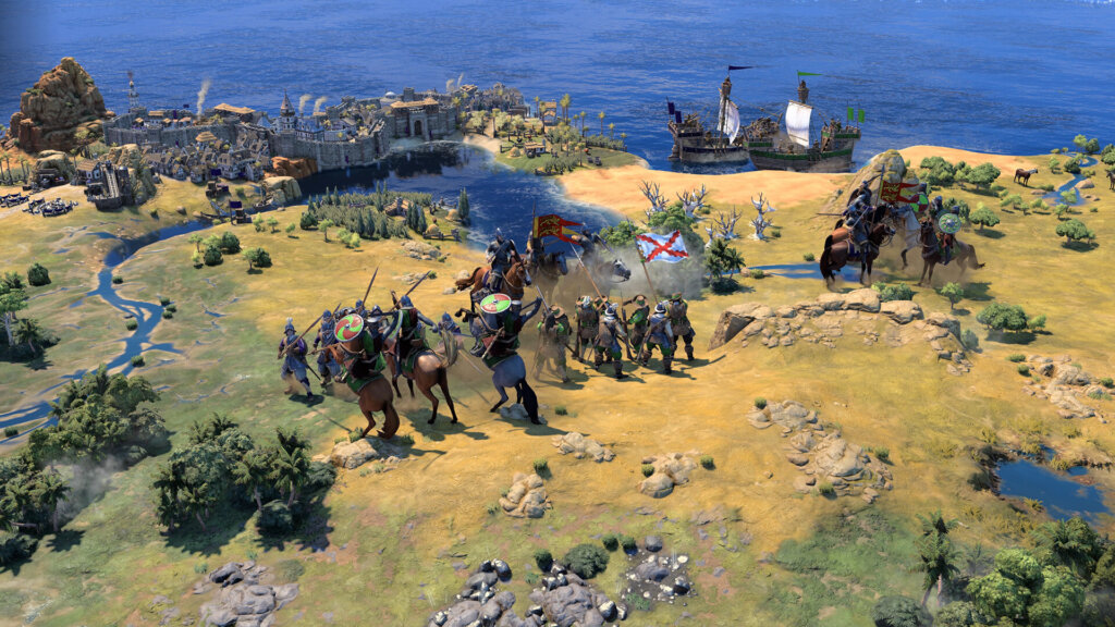 Guerra em Sid Meier's Civilization VII