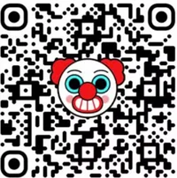 QR Code do crachá do Palhaço do Jogo das Estrelas