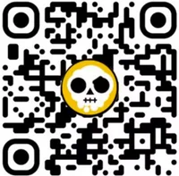 QR Code do crachá White Spray