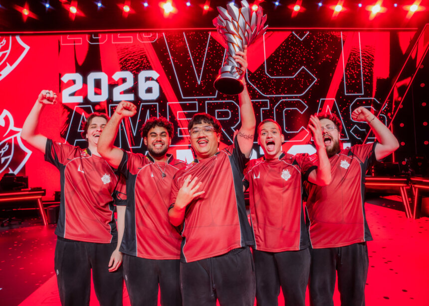 G2 Esports at the VCT Americas 2026 Stage 1 Finals at The Riot Games