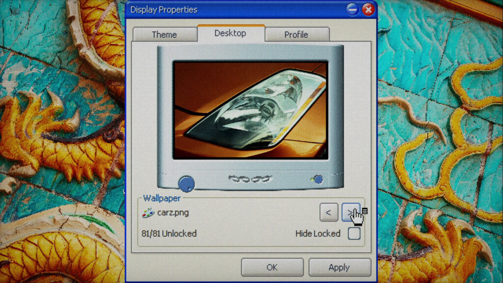 Antivirus Survivors 2003 Professional permite personalizar a área de trabalho