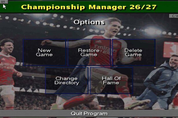 CHAMPIONSHIP MANAGER 26-27