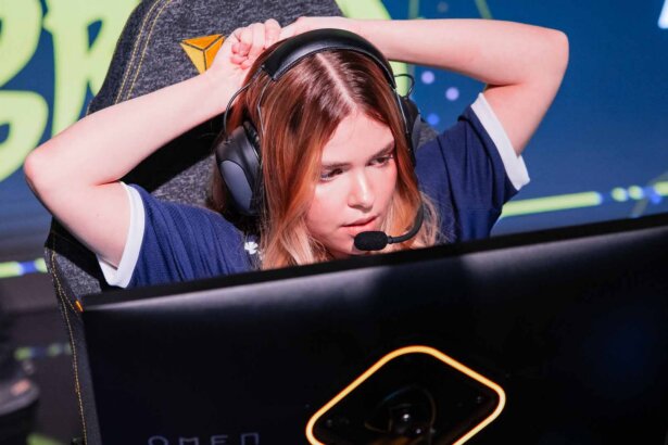 melissa of MIBR GC is seen on stage at the 2026 VALORANT Game Changers