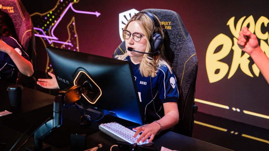 Daiki of Team Liquid VISA is seen on stage during the 2026 VALORANT Game Changers Championship
